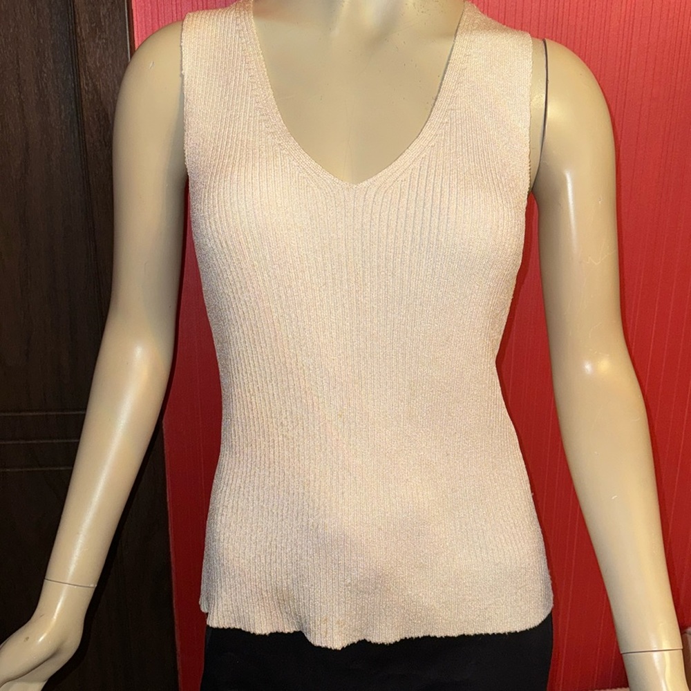 Emmanuel Ungaro ribbed stretch top L
